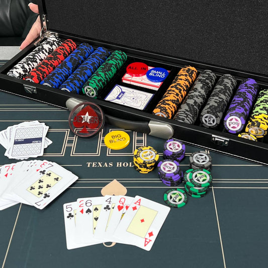 Coffret de 500 jetons de poker : l'expérience ultime du poker avec livraison internationale gratuite Prêt à offrir Insolite