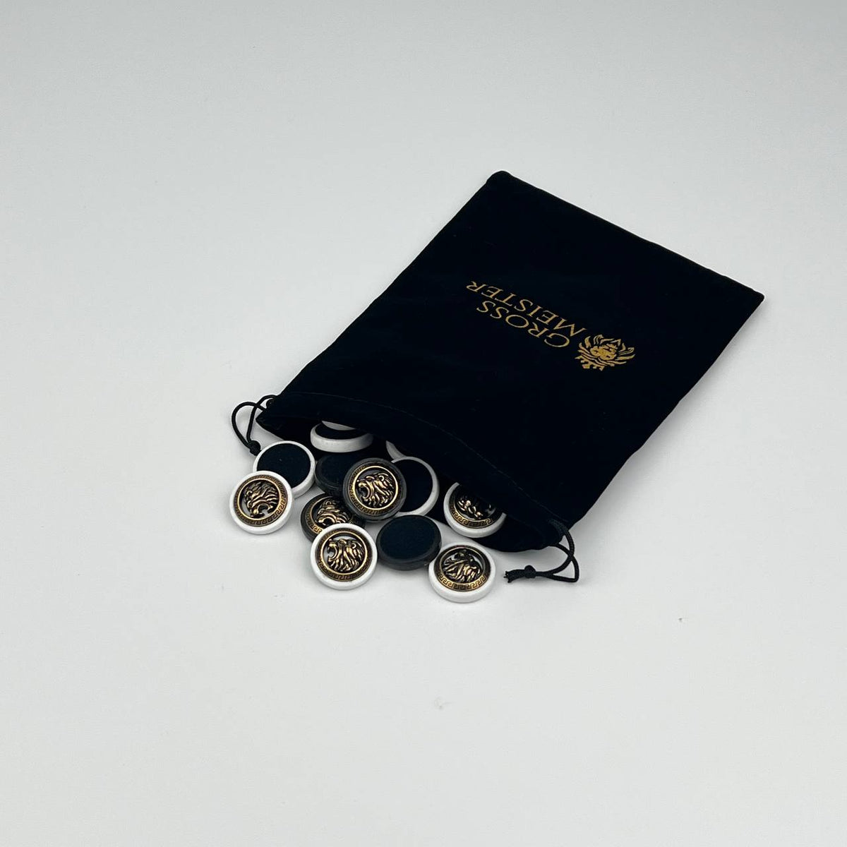 Jeu de dames en pierre acrylique - 27 mm pour backgammon, jeu de dames. Personnalisé et prêt à offrir.