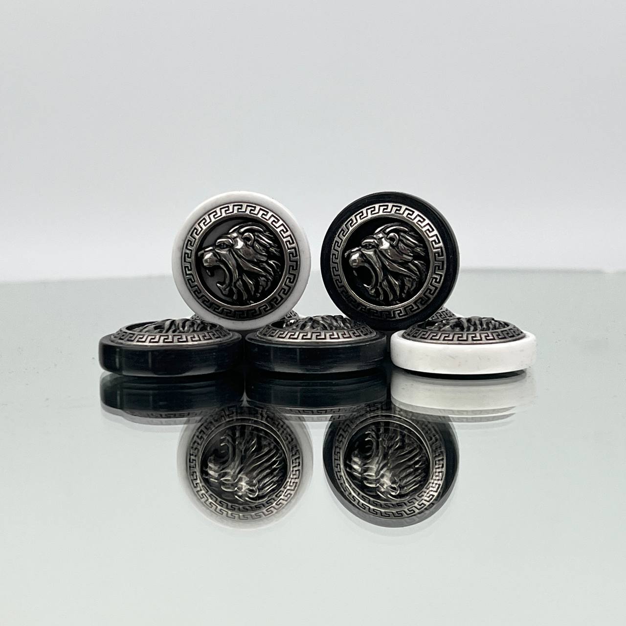 Jeu de dames en pierre acrylique - 27 mm pour backgammon, jeu de dames. Personnalisé et prêt à offrir.