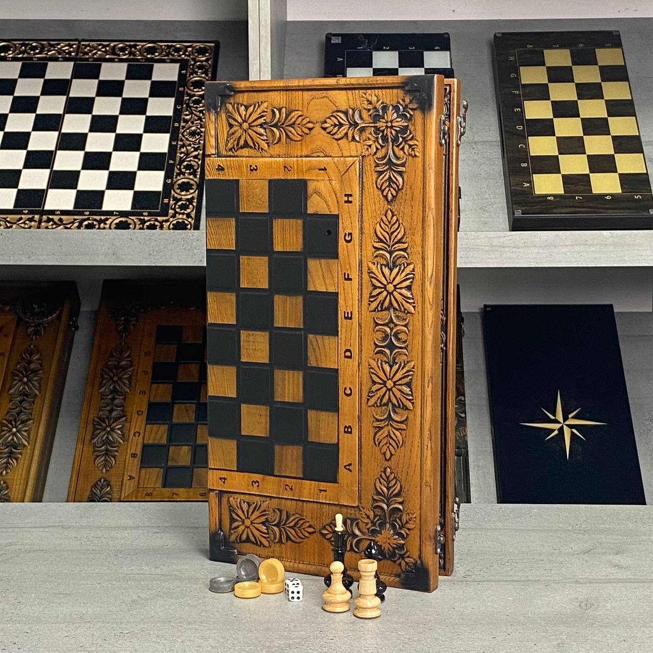 Classic Wooden Chess Set