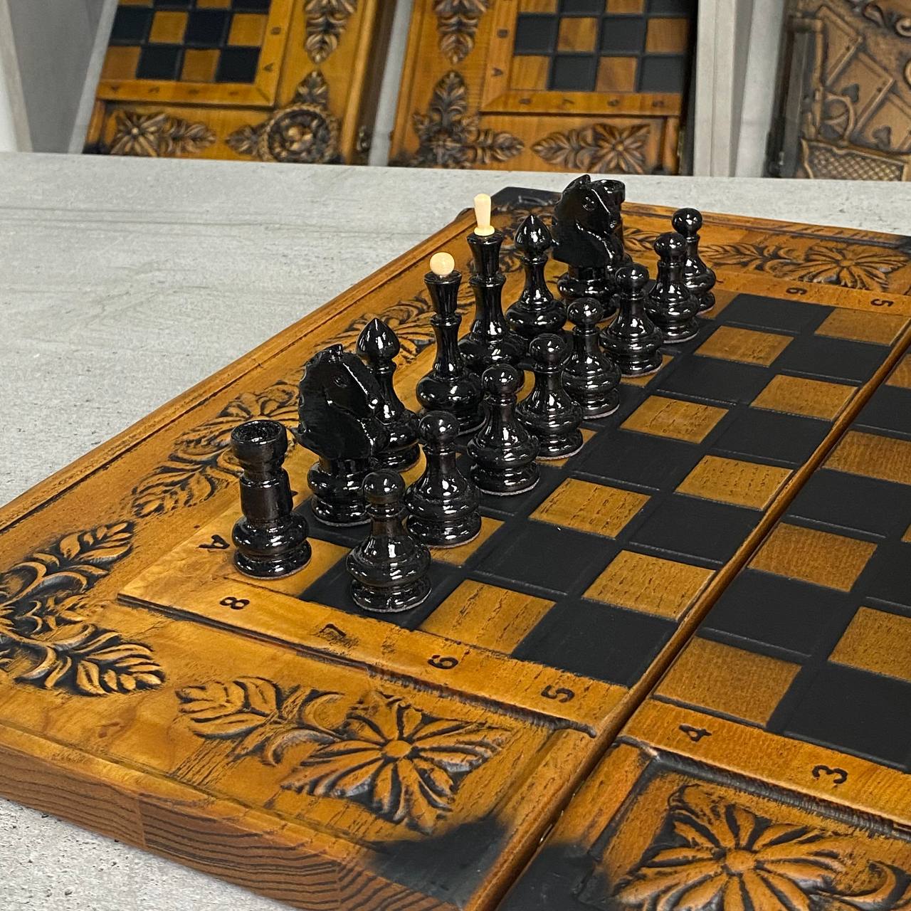 Classic Wooden Chess Set
