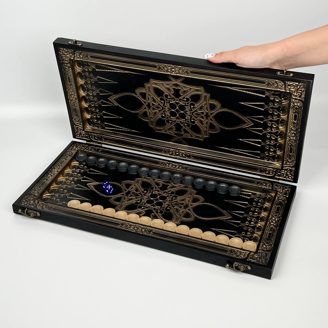 Dragon Wooden Chess Set