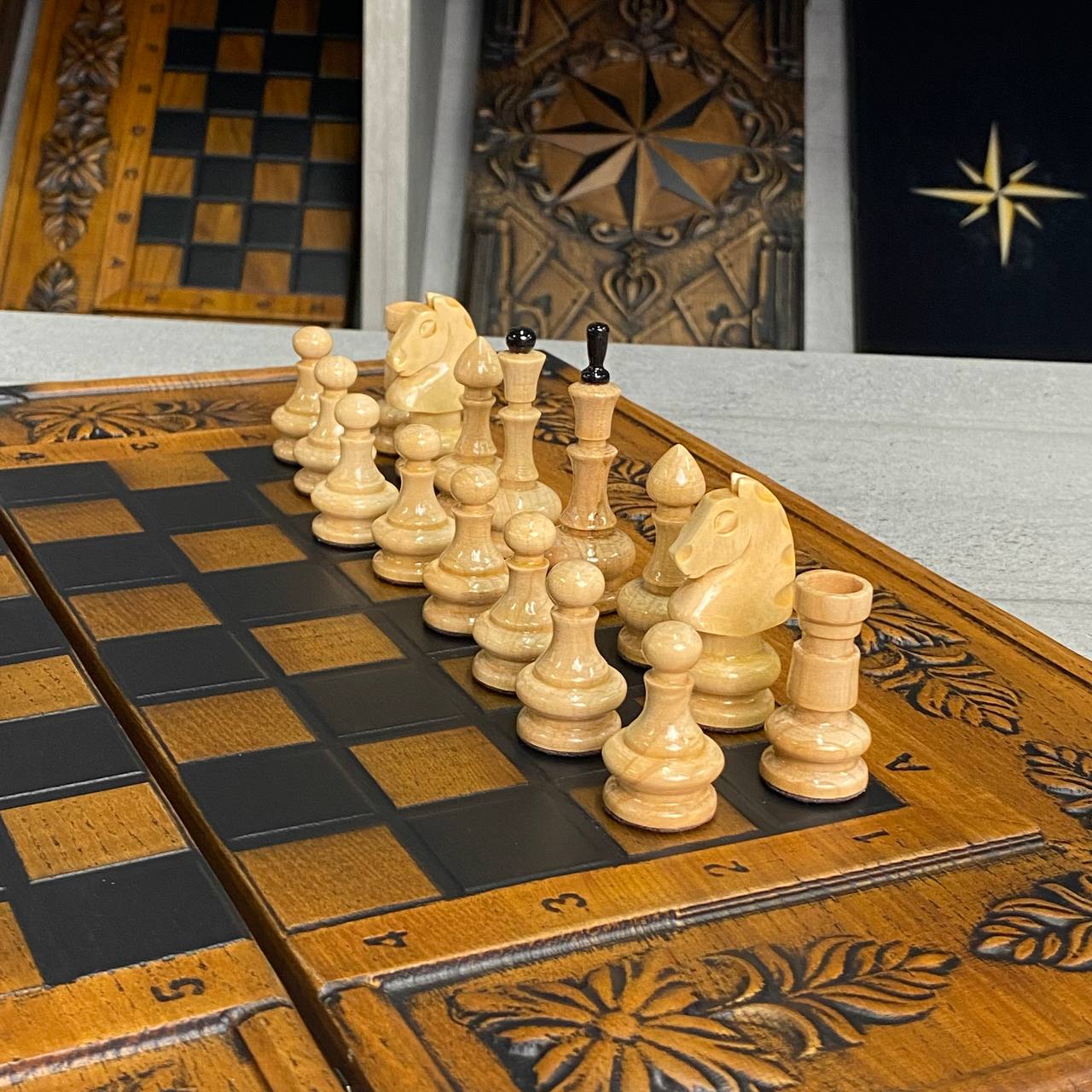 Classic Wooden Chess Set
