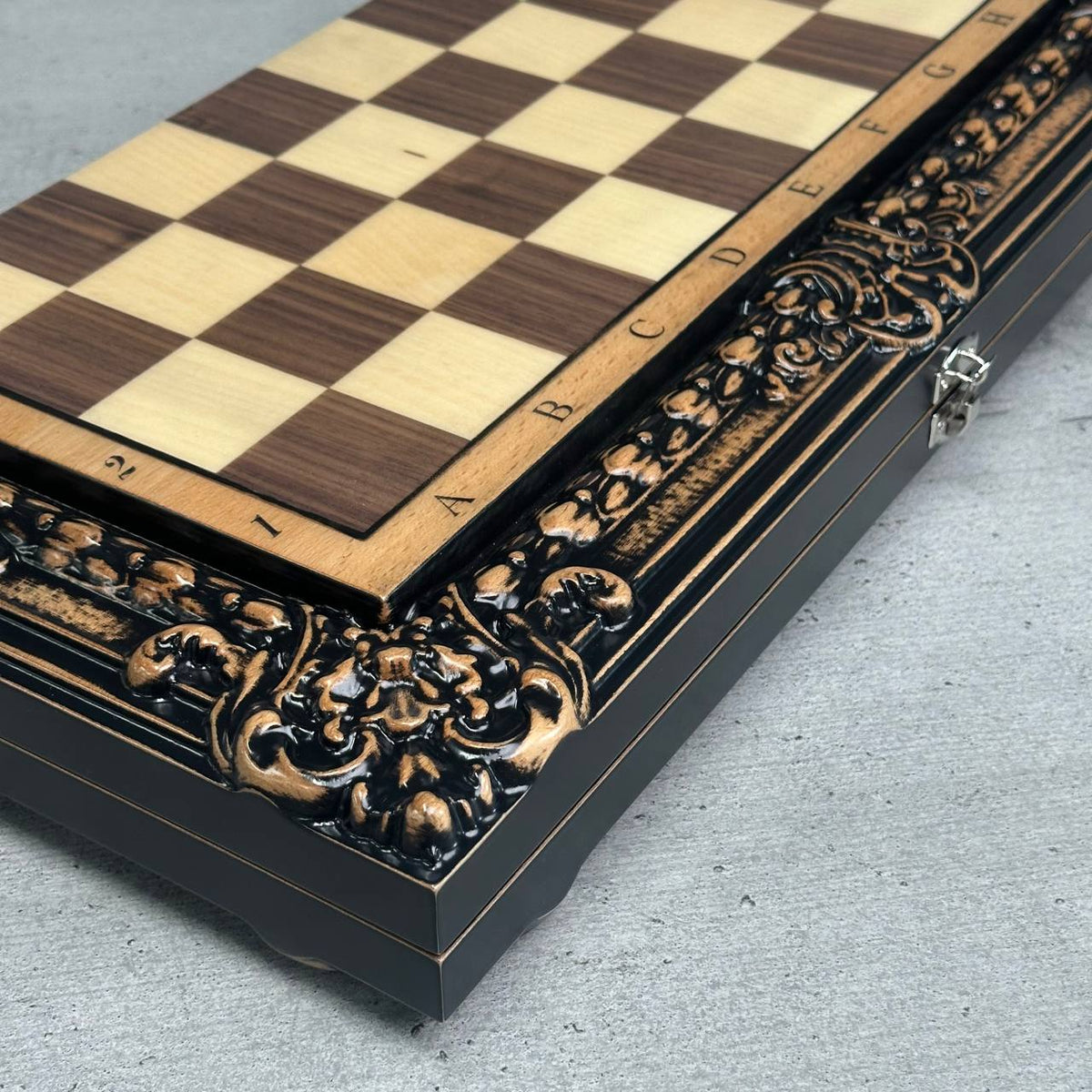 Maple Wood Chess Backgammon & Checkers Set – 3-in-1 20"